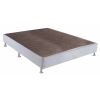 Box Casal Base Sommier 138x188x30 Corino Branco Ortobom 