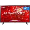 TV 43 LED Smart Full HD 43LM6370PSB WiFi Bluetooth HDR ThinQ AI 3 HDMI LG