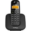 Telefone sem Fio Dect 6.0 Com Identificador De Chamadas Preto Ts3110 Intelbras
