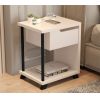 Mesa de Cabeceira  c/entrada USB 01 gaveta JB1010 Pérola JB Bechara