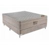 Colchão + Box Casal Airtech Spring Pocket 138x188x55 Bege-Branco Ortobom