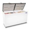 Freezer Horizontal Metalfrio 546 Litros DA550 dupla ação 2 portas  branco 110V 