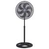 Ventilador de Coluna Preto 50cm 135w Turbo 6 Pás Oscilante Ventisol 110v