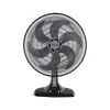 Ventilador De Mesa Turbo Preto 50Cm 6 Pás Oscilante Ventisol 110V 135W