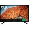 TV 39 Philco  Conversor Digital LED HD PTV39N87D 3xHDMI 1xUSB preto Surround 