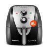  Fritadeira  Elétrica Air Fryer Mondial 8l Preta - Afn-80 1900w 110v