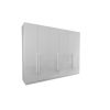 Guarda Roupas 6 Portas Abrir Primore 2.73 Branco Bom Pastor