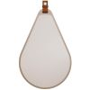 Armário de Banheiro Sense Espelheira Gota MDF 50x76cm Cappuccino Mgm Móveis