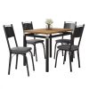 Mesa Malva c/4 Cadeiras 91x68 c/ Tampo em BP Artefamol