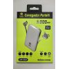 CARREGADOR PORTÁTIL UNIVERSAL 5.000 - POWER BANK UNIK COM CABOS MICRO USB, USB-C E LINGHTNING