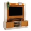 Home Theater Átila 1.80 p/TV até 55" cor OFF-Cedro Edn Móveis
