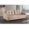 Sofa 3 Lugares Living Madri 2,00m Linho Bege D' Sala Estofados