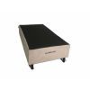 Box Solteiro Base NEW LARE 88x188x30 Suede Bege Nosso Sonho