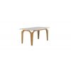 Mesa Fortaleza 170x90 Smart plus Cinamomo/Off White Cel Móveis 