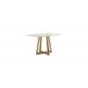 Mesa Mariana 120x80 Cinamomo/Off White Cel Móveis 