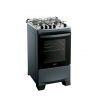 Fogão 4 Bocas Titanium com Mesa Inox Dako Novo Supreme Bivolt