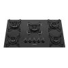Cooktop 5 Bocas Itatiaia Essencial Vidro Temperado Preto Bivolt
