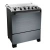 Fogão 5 Bocas Itatiaia New Dream Acend. Automático Preto Mesa de Inox Bivolt