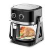 Fritadeira Air Fryer com Função Panela Elétrica Reverse 2 em 1 127v Cesto de Vidro 5l Arf 1150 Preto