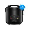 Panela Elétrica de Arroz Rizzo 5 Xícaras 400W Preta 