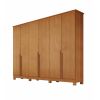 Guarda Roupas Bianca 2.30m 6 portas MDF Nature Bianchi
