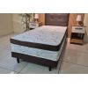 Colchobox Solteiro Espuma D28 Rezende Luxo 88X188X37 Marrom Bioflex
