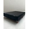Box Baú Casal Carioca Blindado 138x188x30cm Suede Preto Bioflex