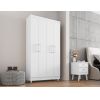 Multiuso Samanta 4 portas 190X99X35 Branco Rud Rack