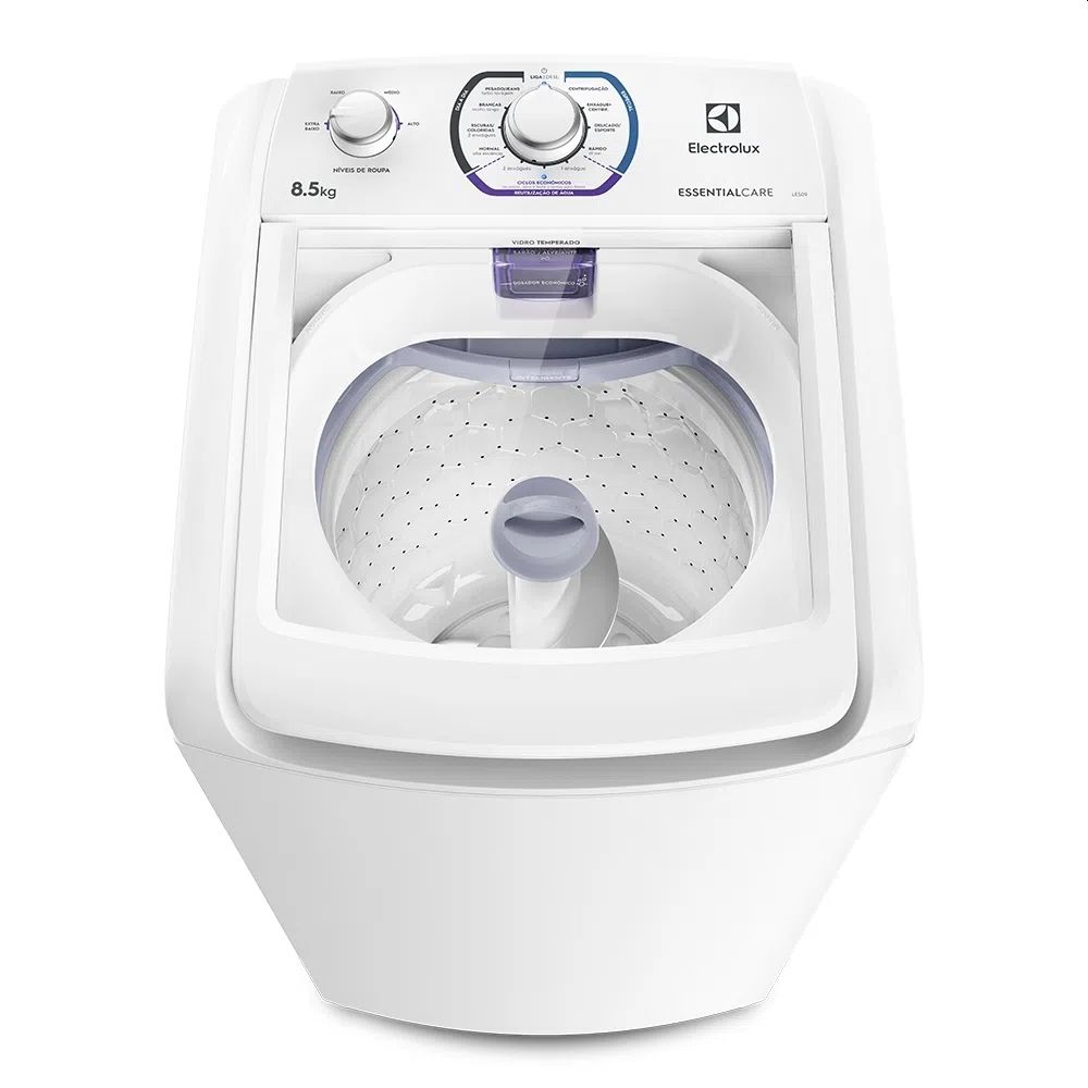 lavadora de roupas electrolux essential care 8 5kg les09